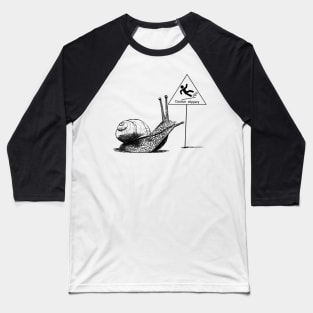 snail Baseball T-Shirt